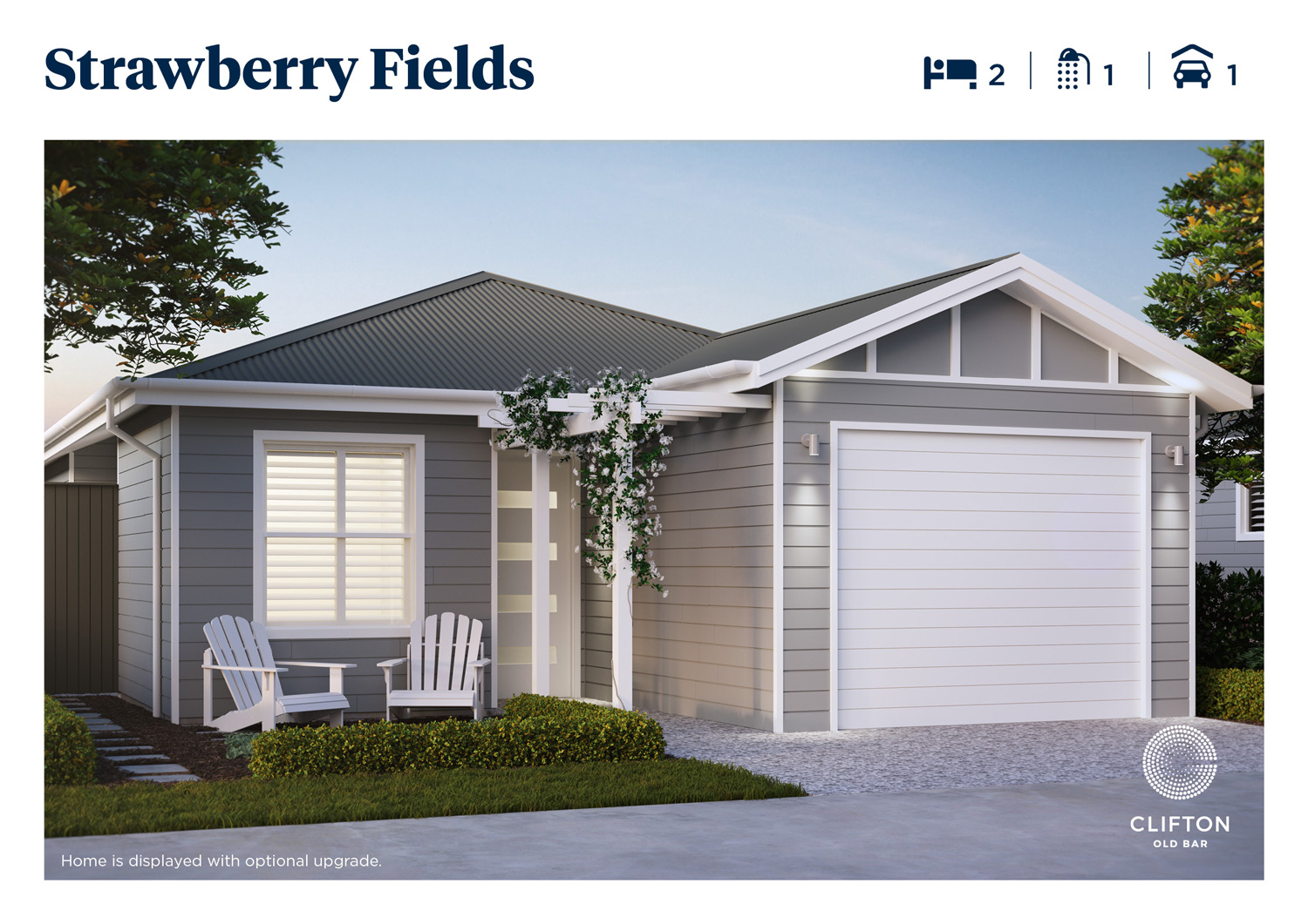 Strawberry Fields 2 bedroom home at Clifton Old Bar